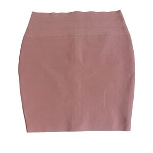 Haute Monde Pink Mini Pencil Skirt Night Out